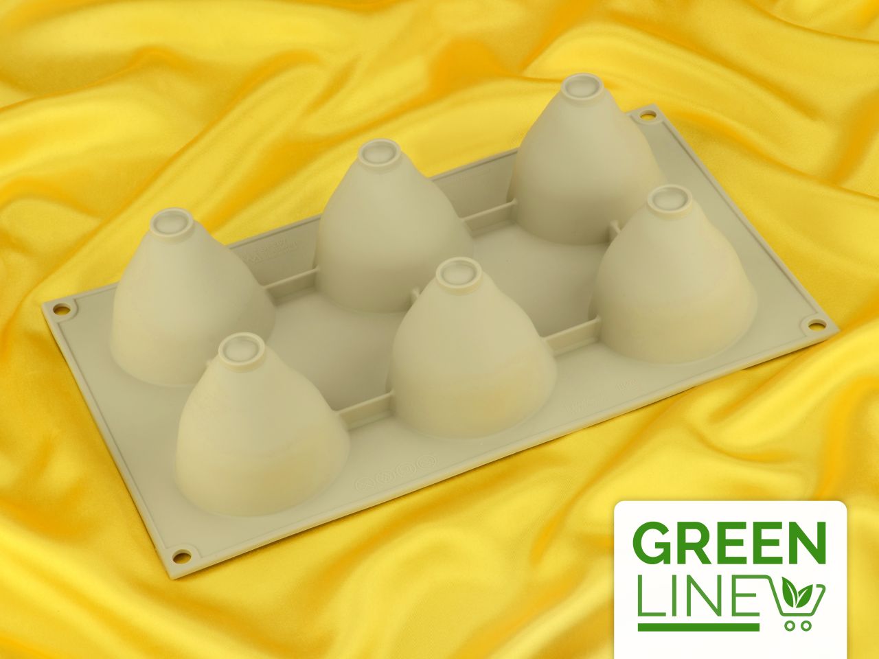silicone mould fragole e panna