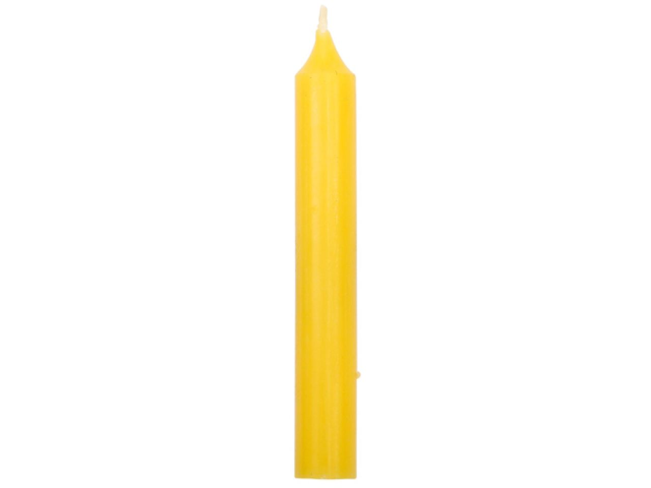 baumkerze gelb 10 cm