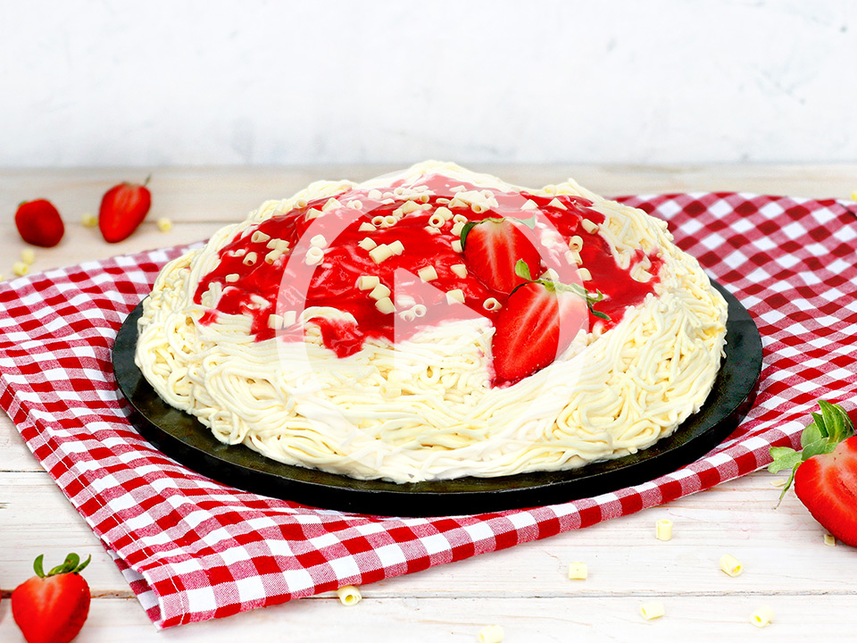 spaghettieis torte