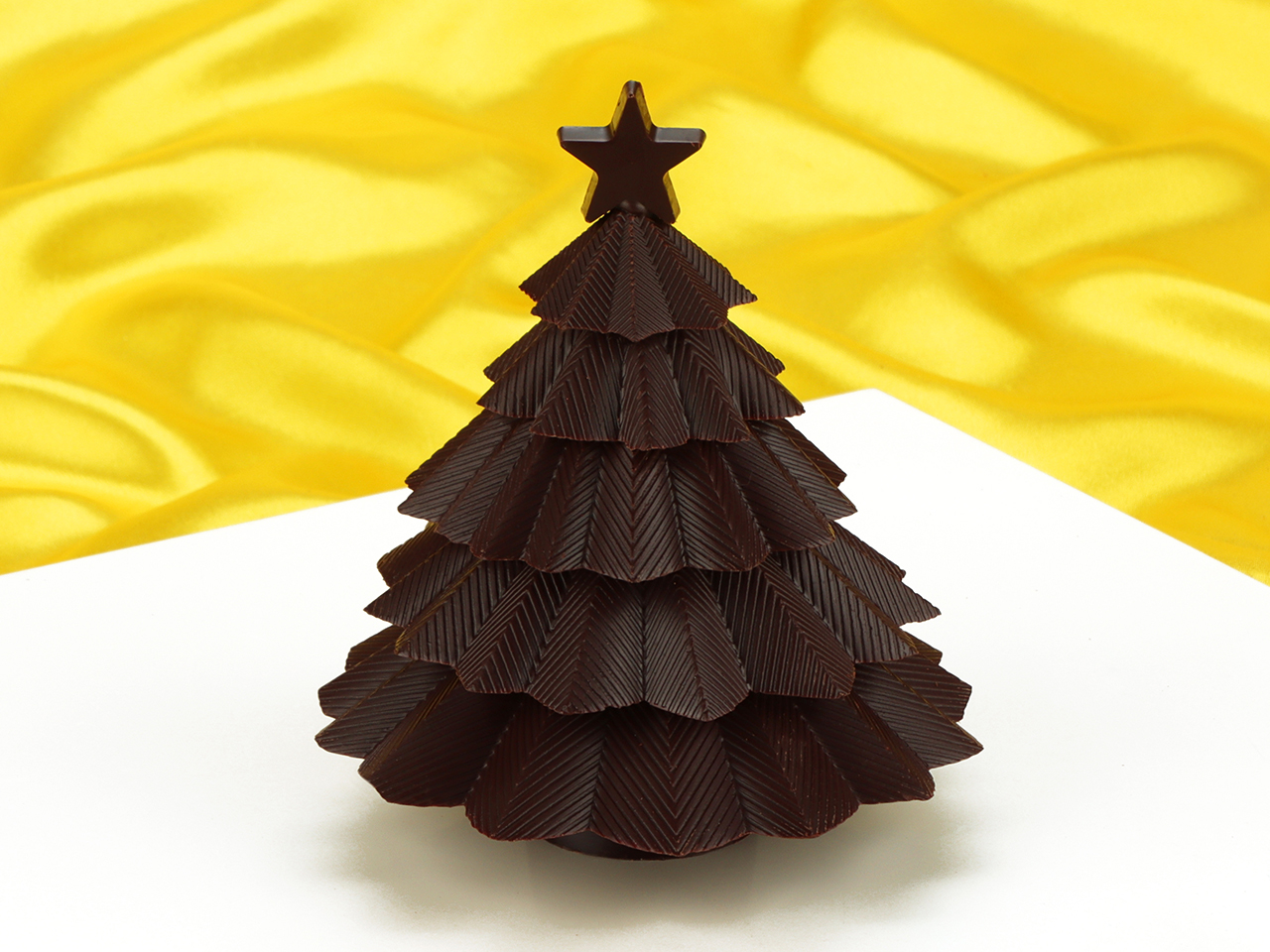 3d schoko tannenbaum anleitung
