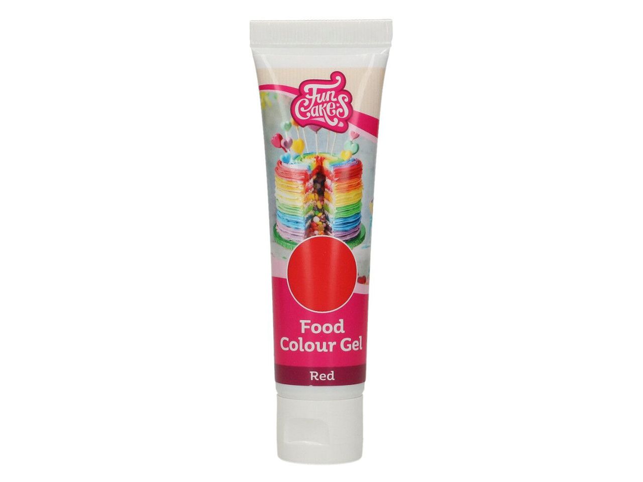 funcakes gelfarbe rot 30g
