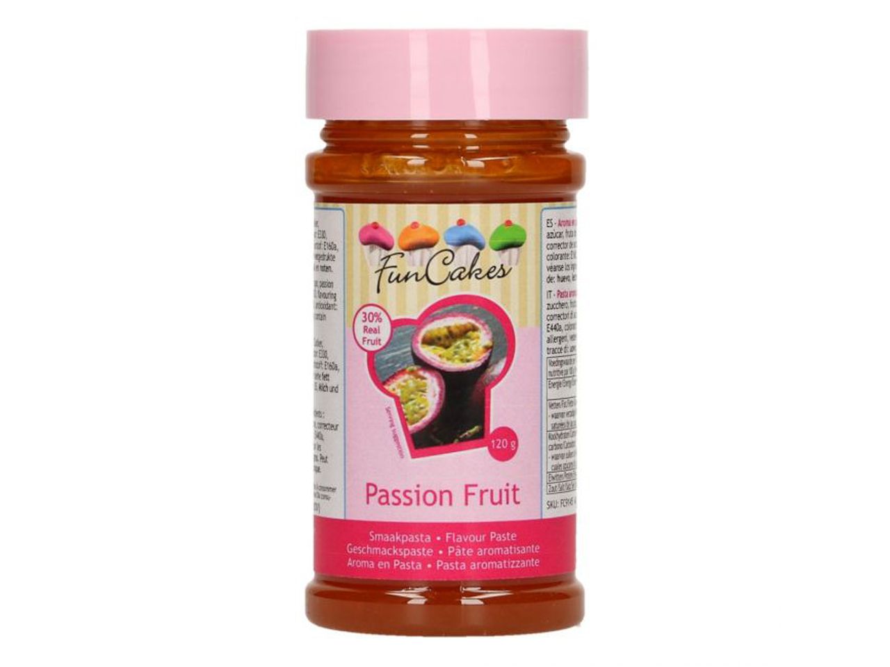 funcakes aromapaste passionsfrucht 120g