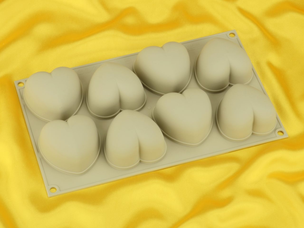 silikonform mini cuoricino