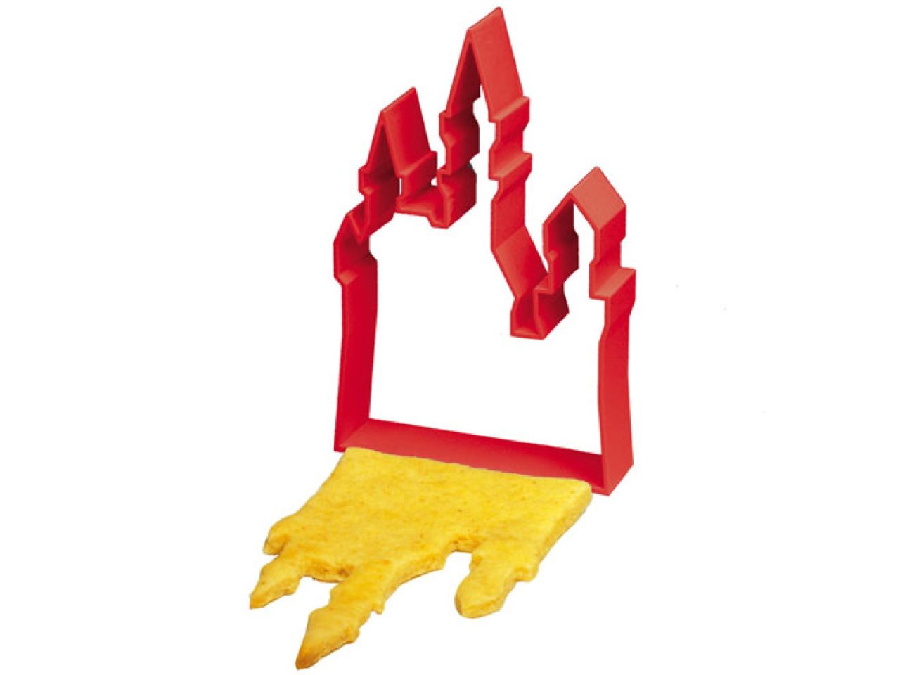 neuschwanstein castle cookie cutter red