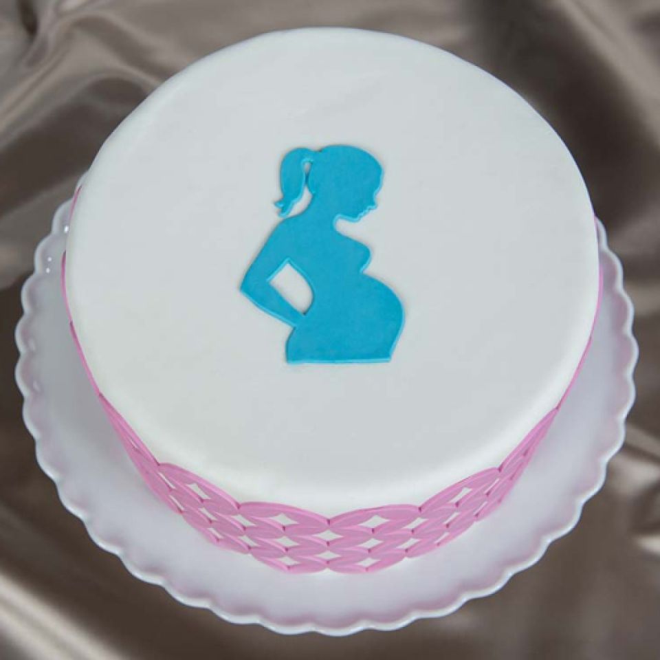 marvelous fondantform babybauch