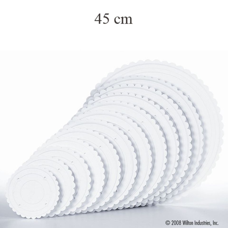 wilton tortenplatte gewellt 45 cm fuer mehrstoeckige torten stecksystem