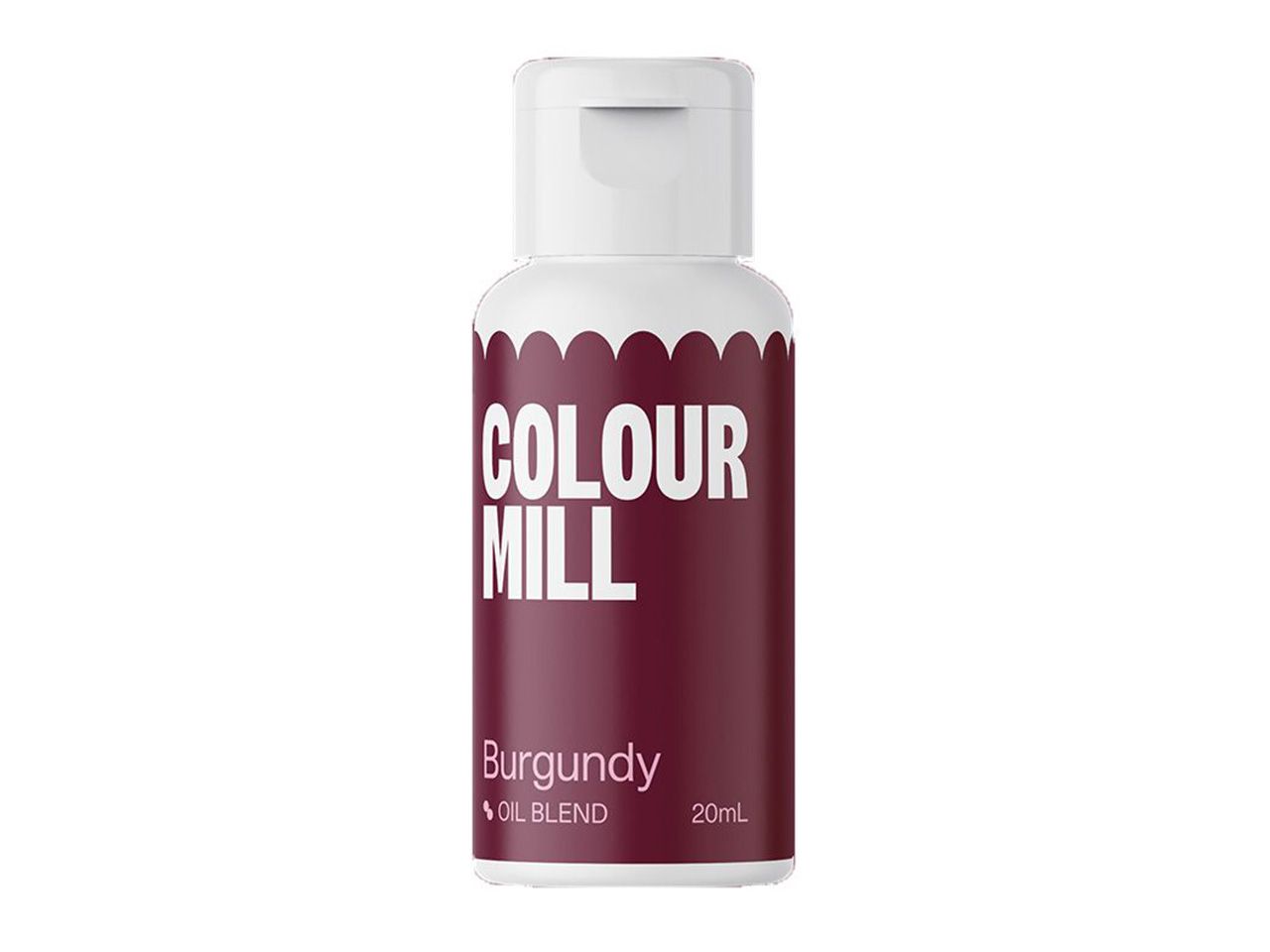 food colour oil soluble burgundy 20ml