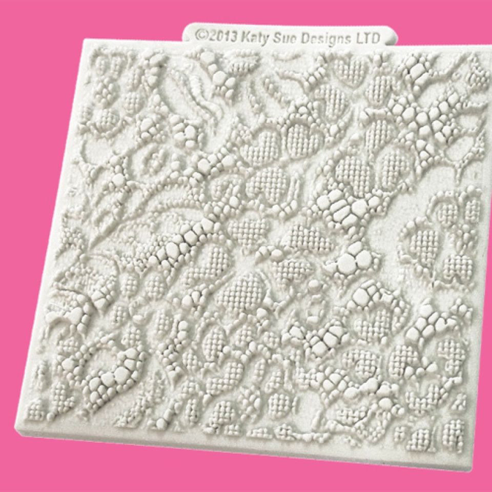 fondant mat royal lace