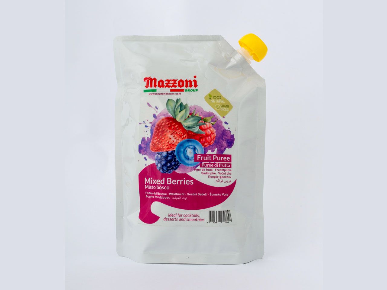 fruchtpueree beeren mix 1kg