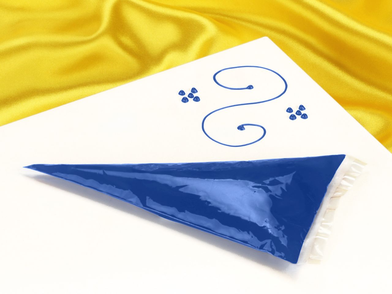 writing icing blue 70g