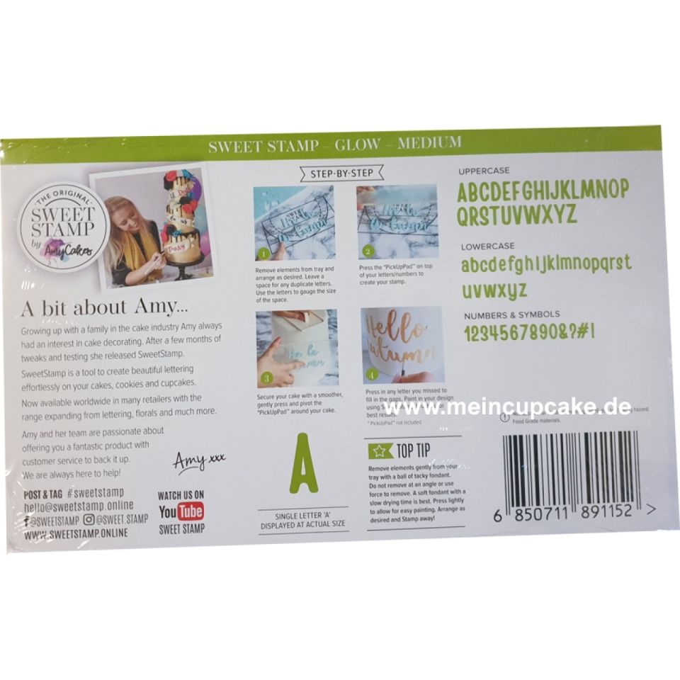 sweet stamp stempel set glow