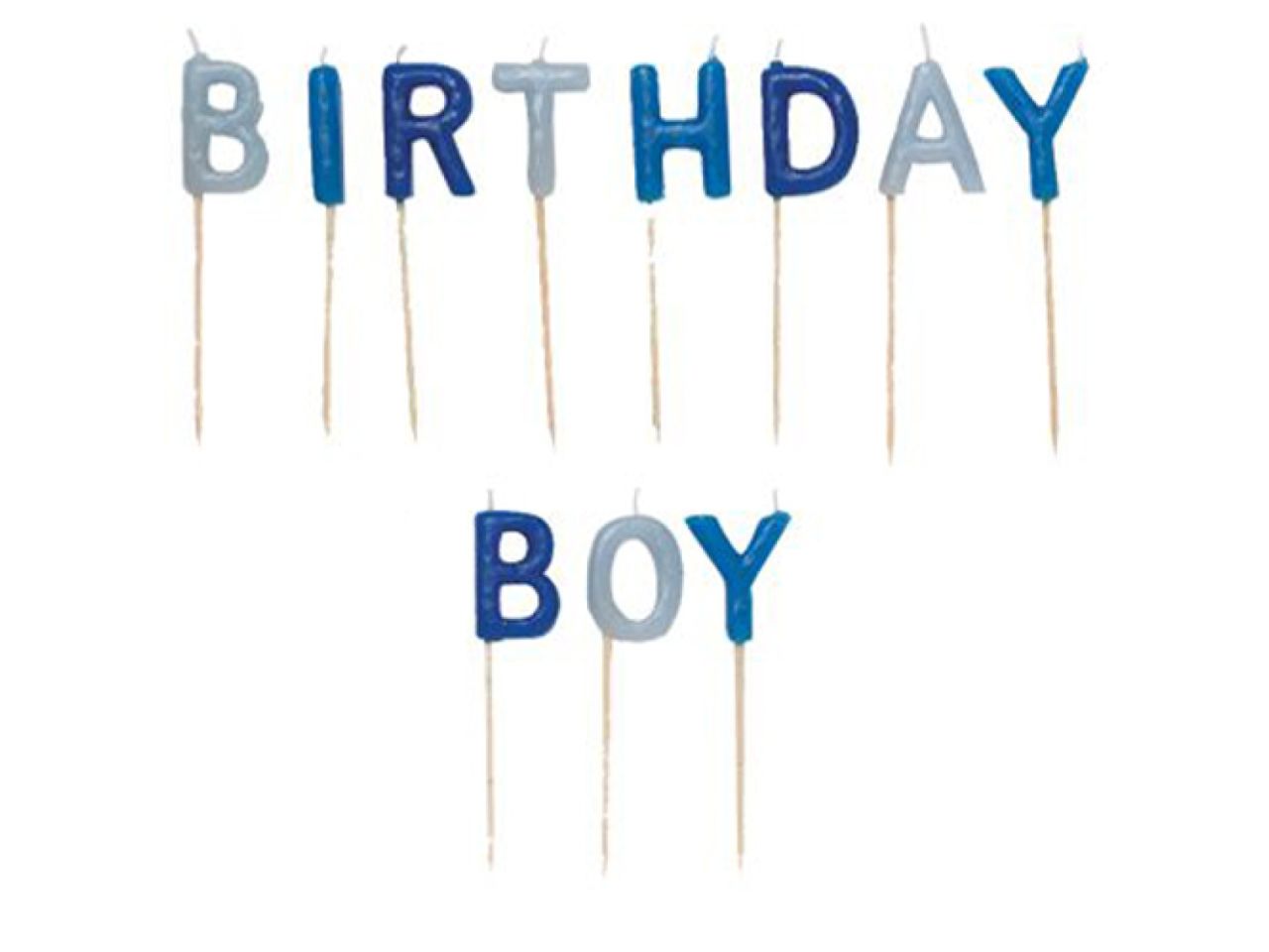 geburtstagskerzen birthday boy 11 stueck 8 cm