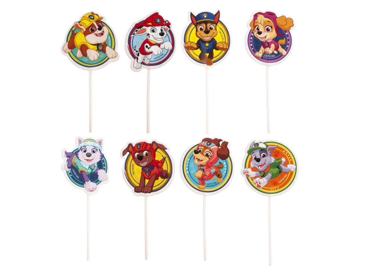 cake topper paw patrol 16 stueck