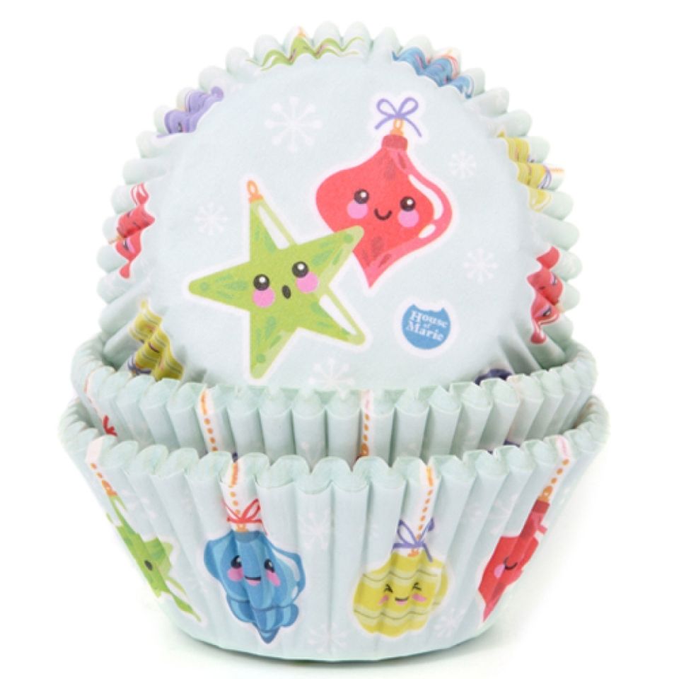 muffinfoermchen baumschmuck 50 stk