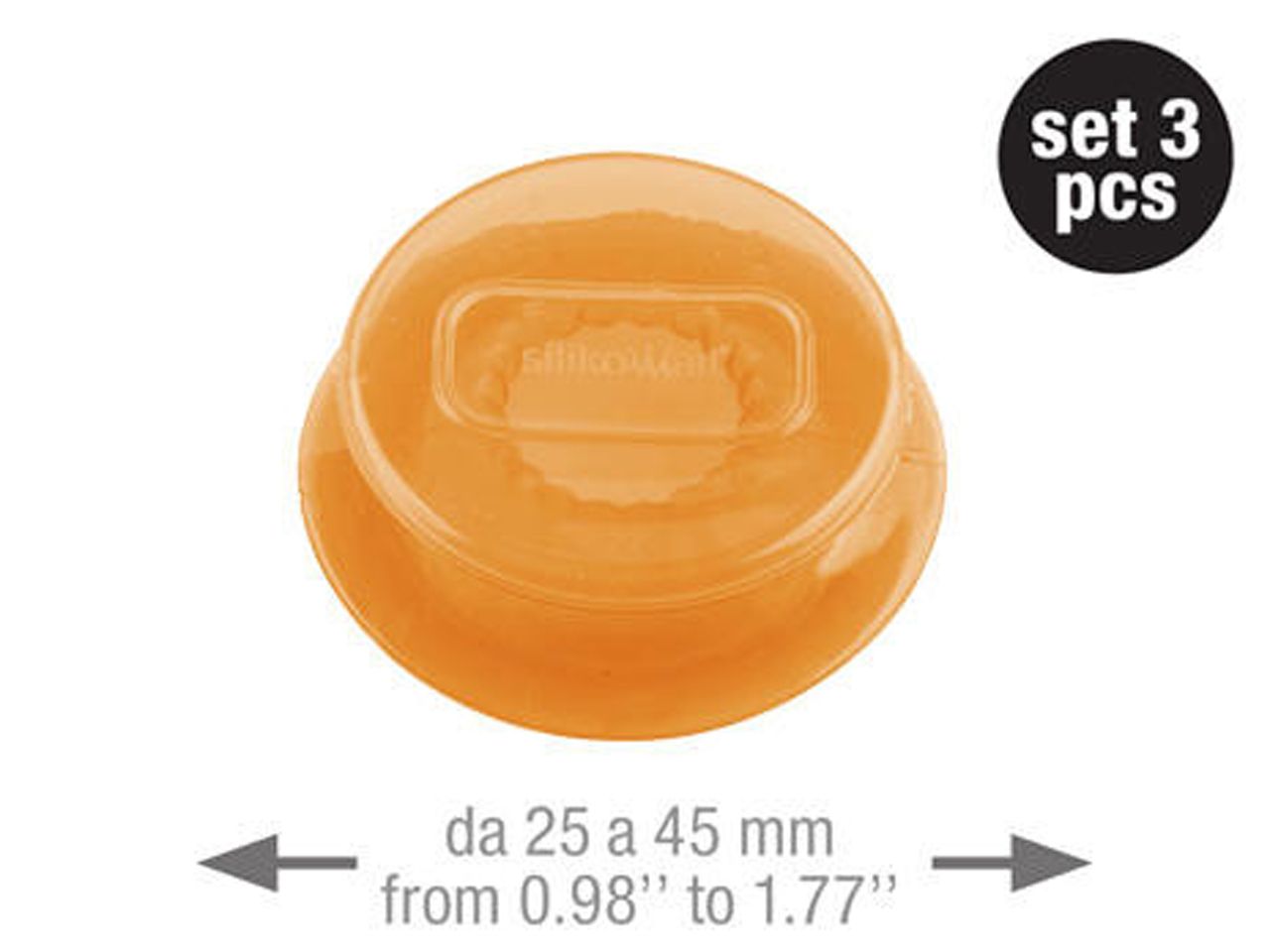 capflex s dehnbarer frischhalte silikondeckel 3er set