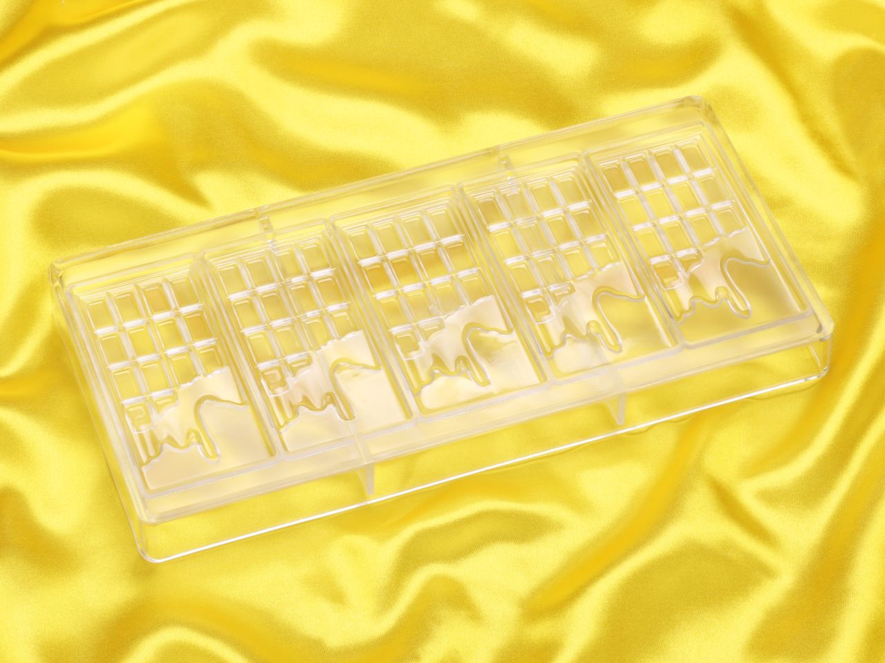 schokoladenform tafel schmelzend