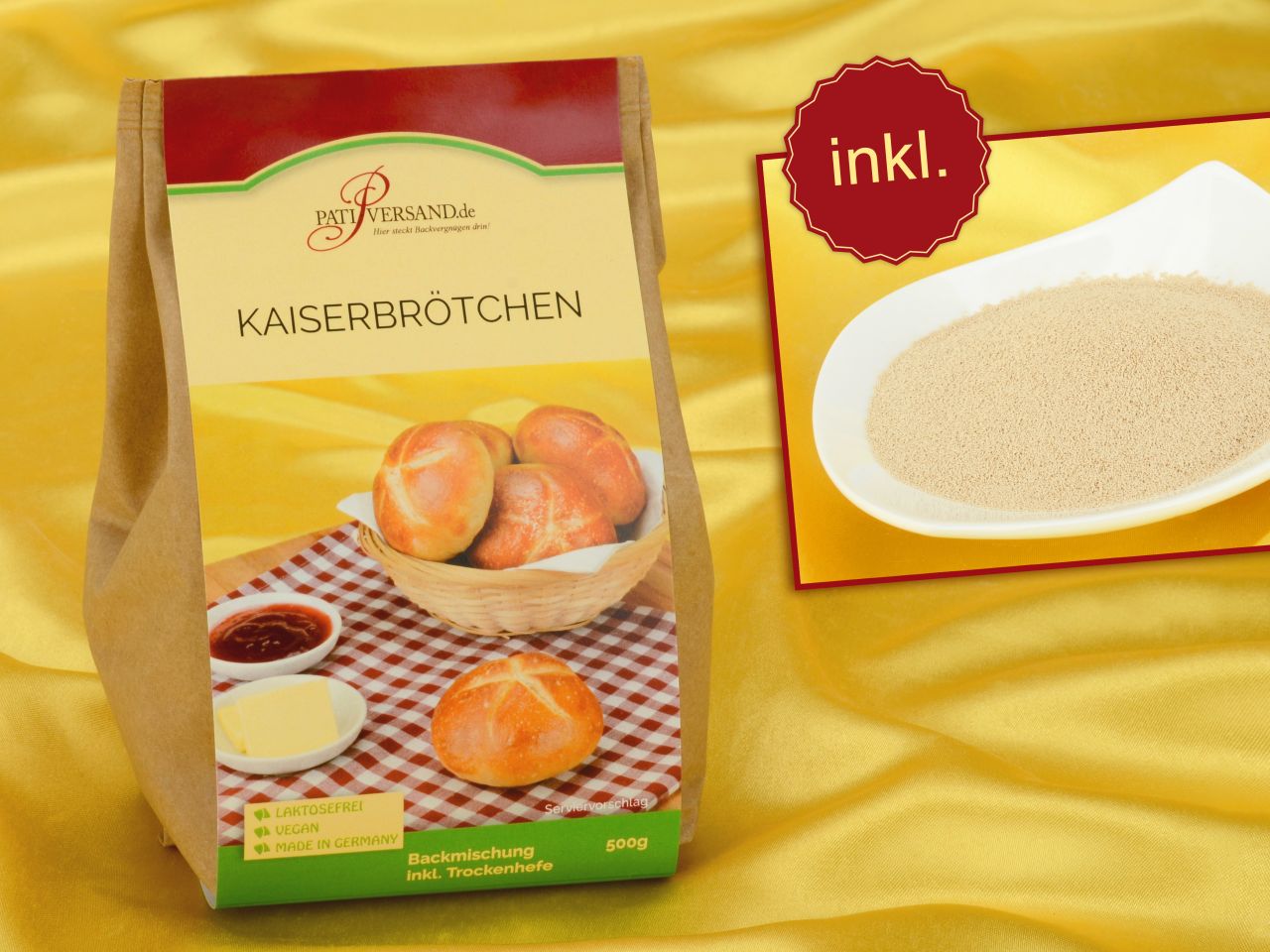 baking mix kaiser roll 500g
