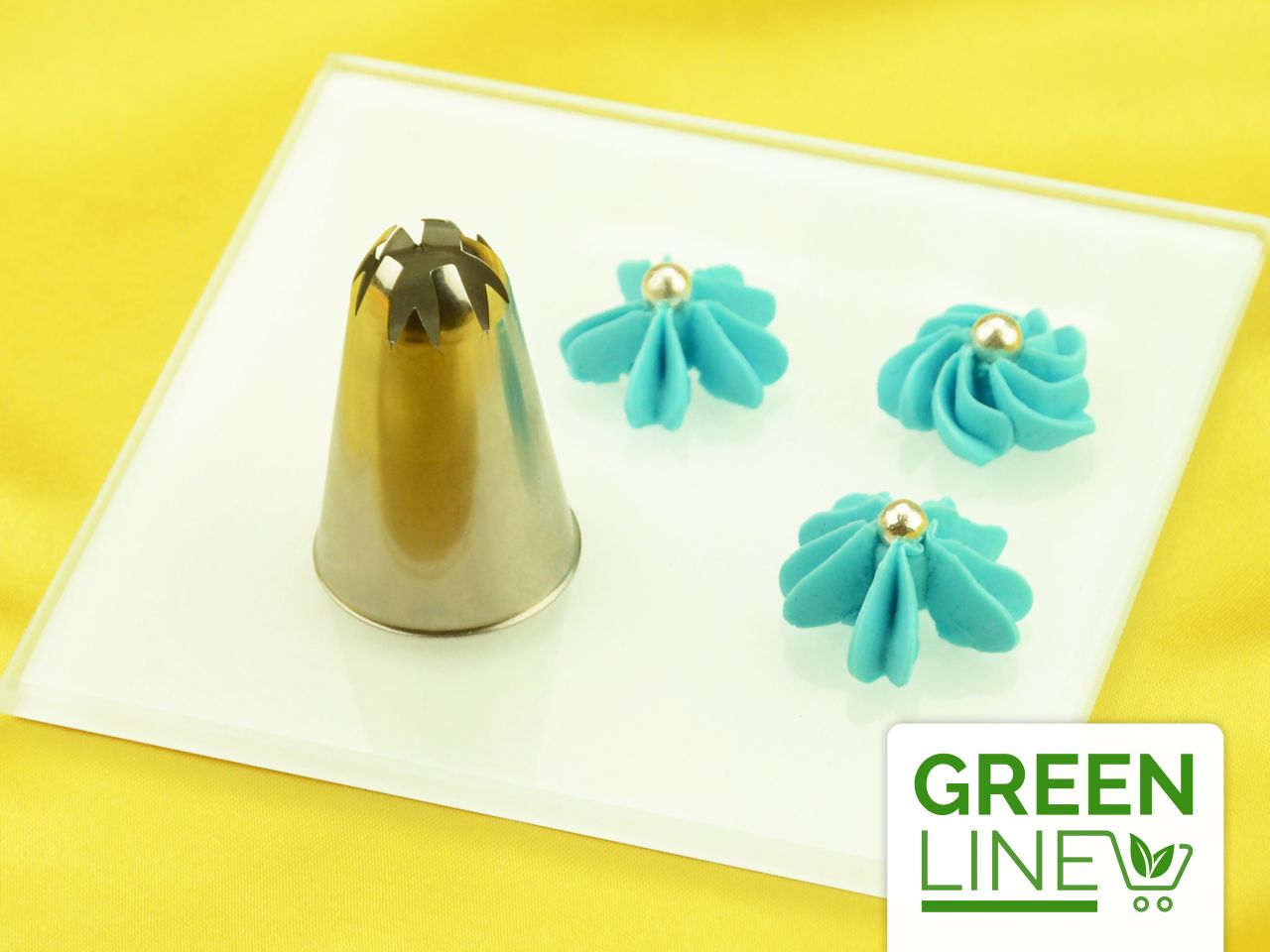 decorating nozzle 6 0mm height 52mm greenline