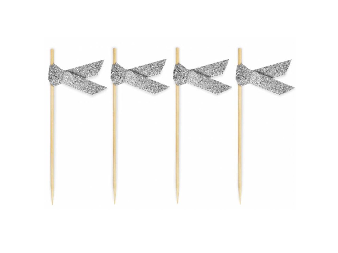 cupcake picker silver glitter