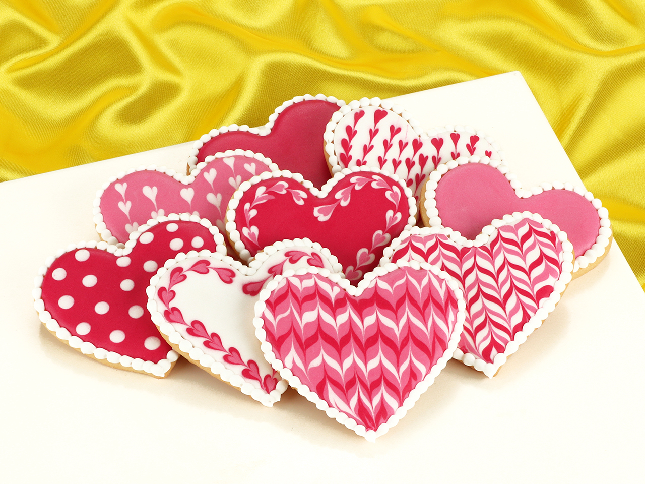 arbeiten mit royal icing anleitungskarte