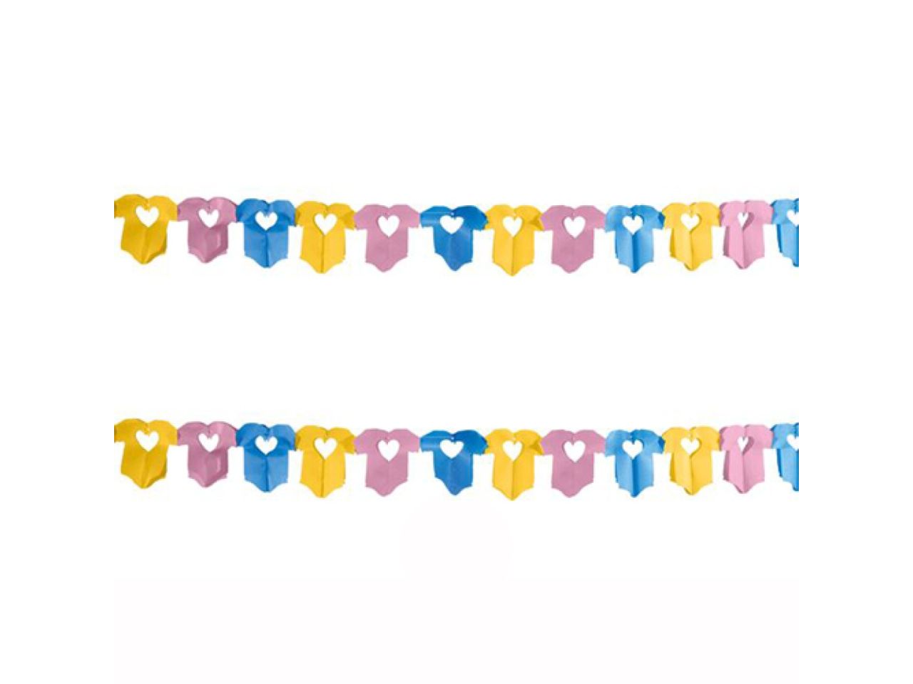 girlande babyparty pastell 6 meter