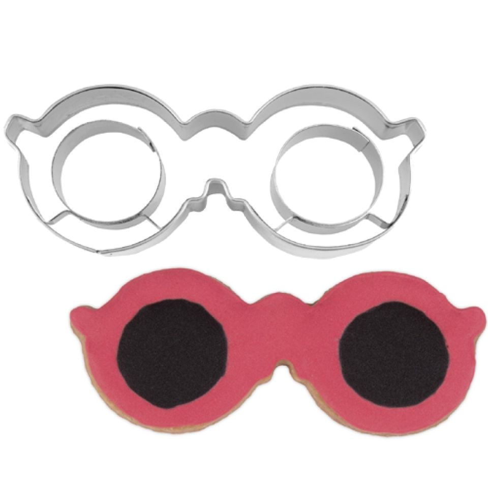 plaetzchen ausstecher brille