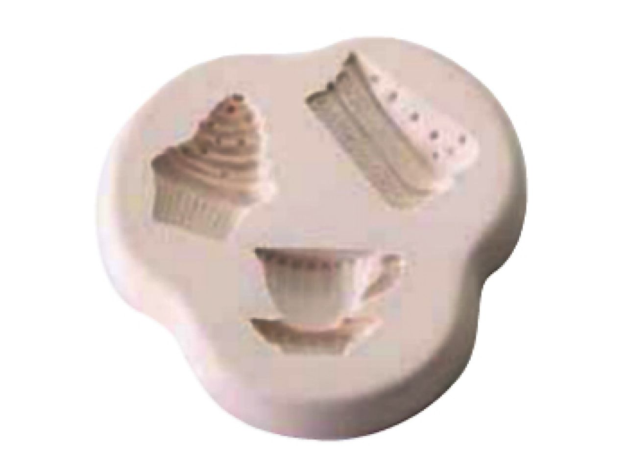 squires kitchen fondant mould tea time treat