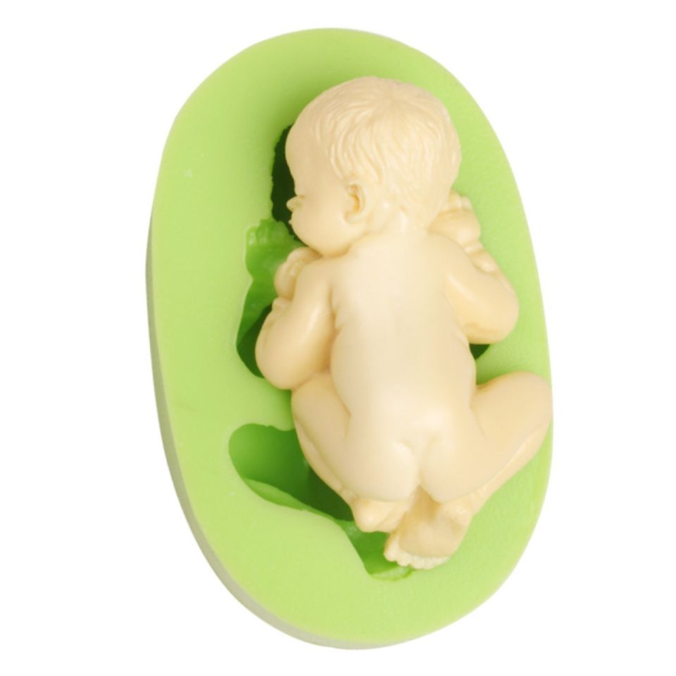 fondantform schlafendes baby