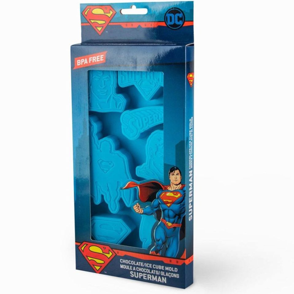silicone mould dc comics superman