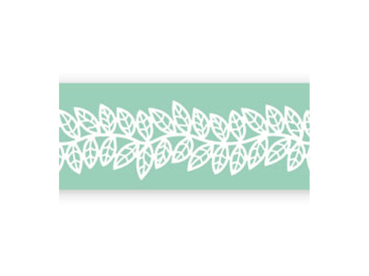 pavoni magic decor essbare spitze silikon matte 40x9 cm blaetter