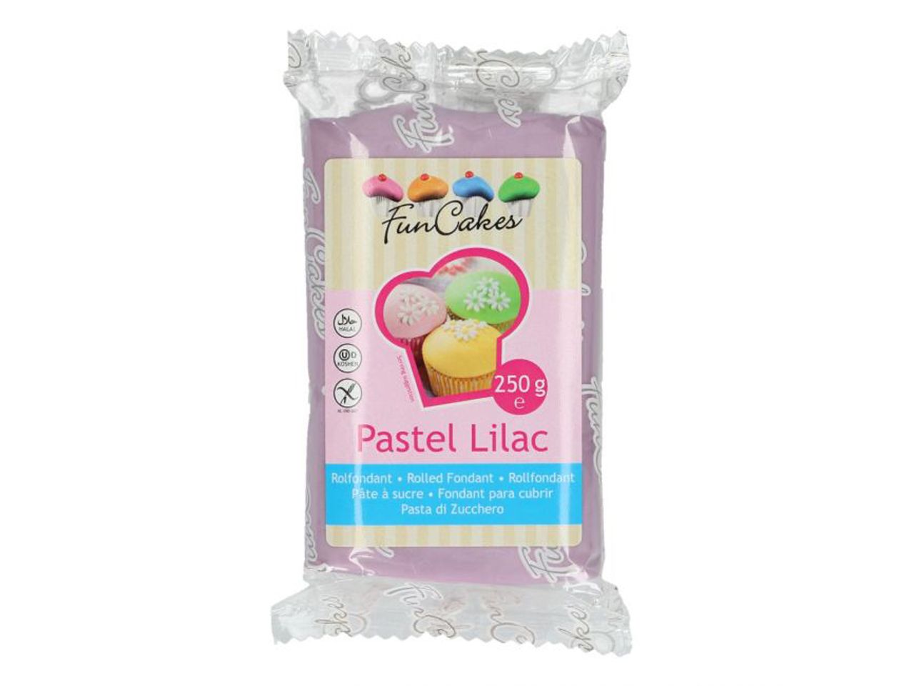 funcakes fondant pastelllila 250g