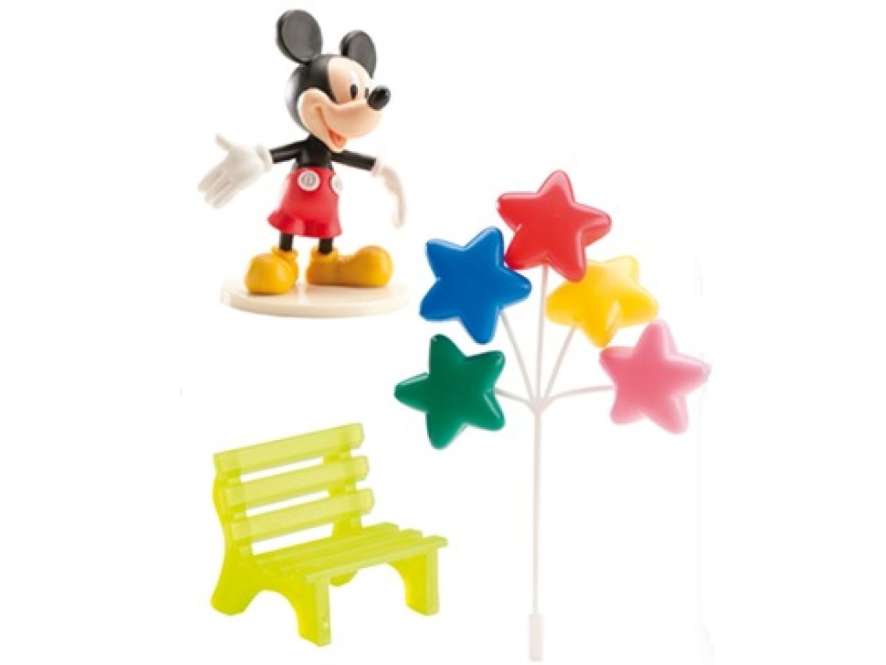 decoration cake figurineen set mickey mouse