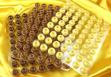 Pralinenhohlkörper, Pralinenschalen und Formen für Schokoleckereien