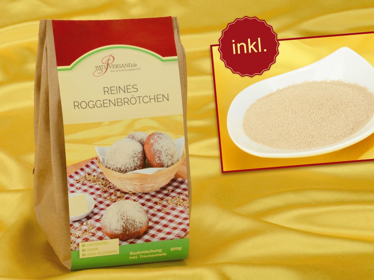 backmischung roggenbroetchen 500g