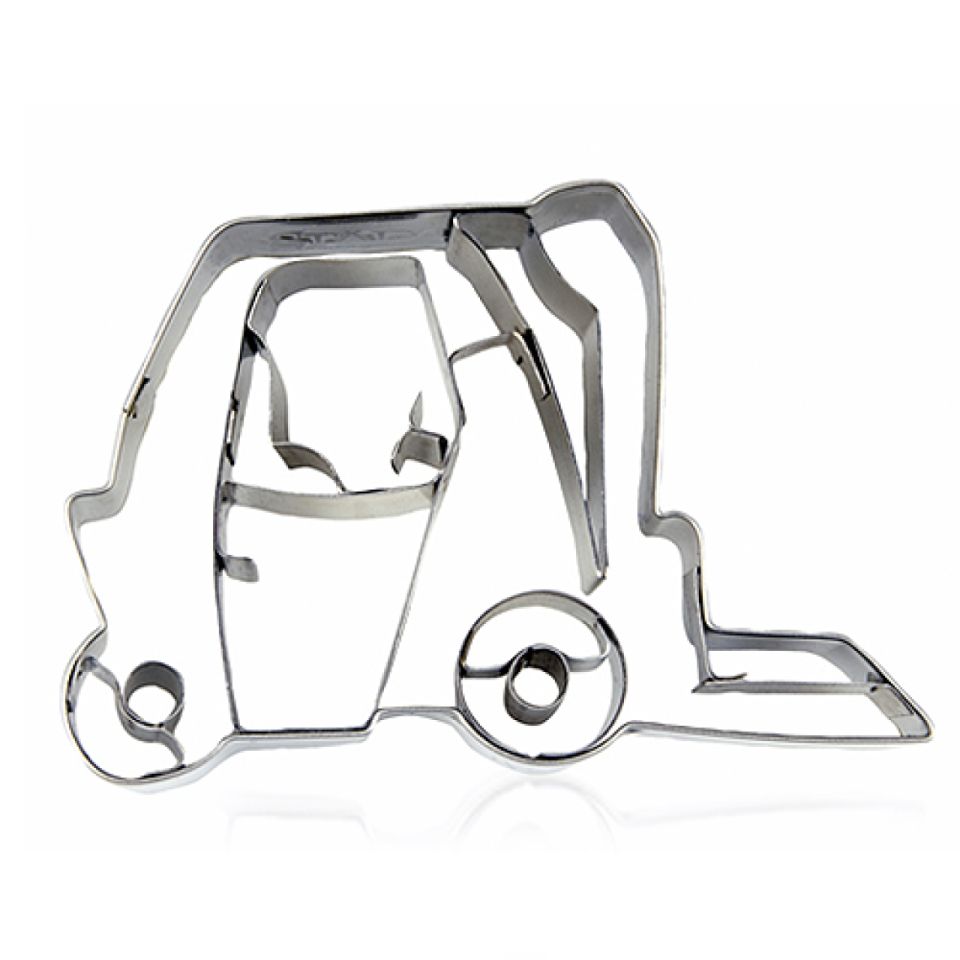 forklift cookie cutter stainless steel 9 0cm