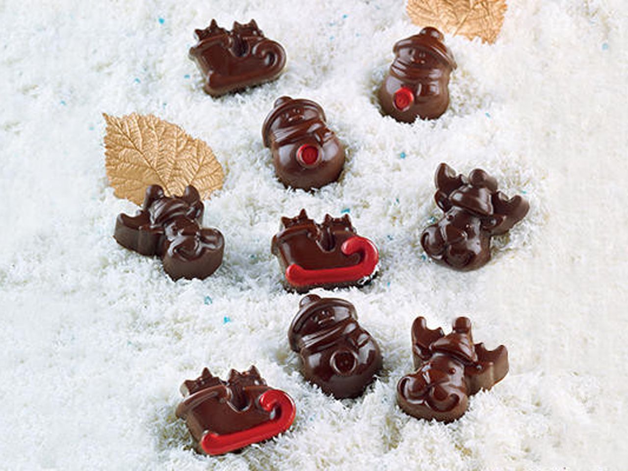 silikon pralinenform choco winter