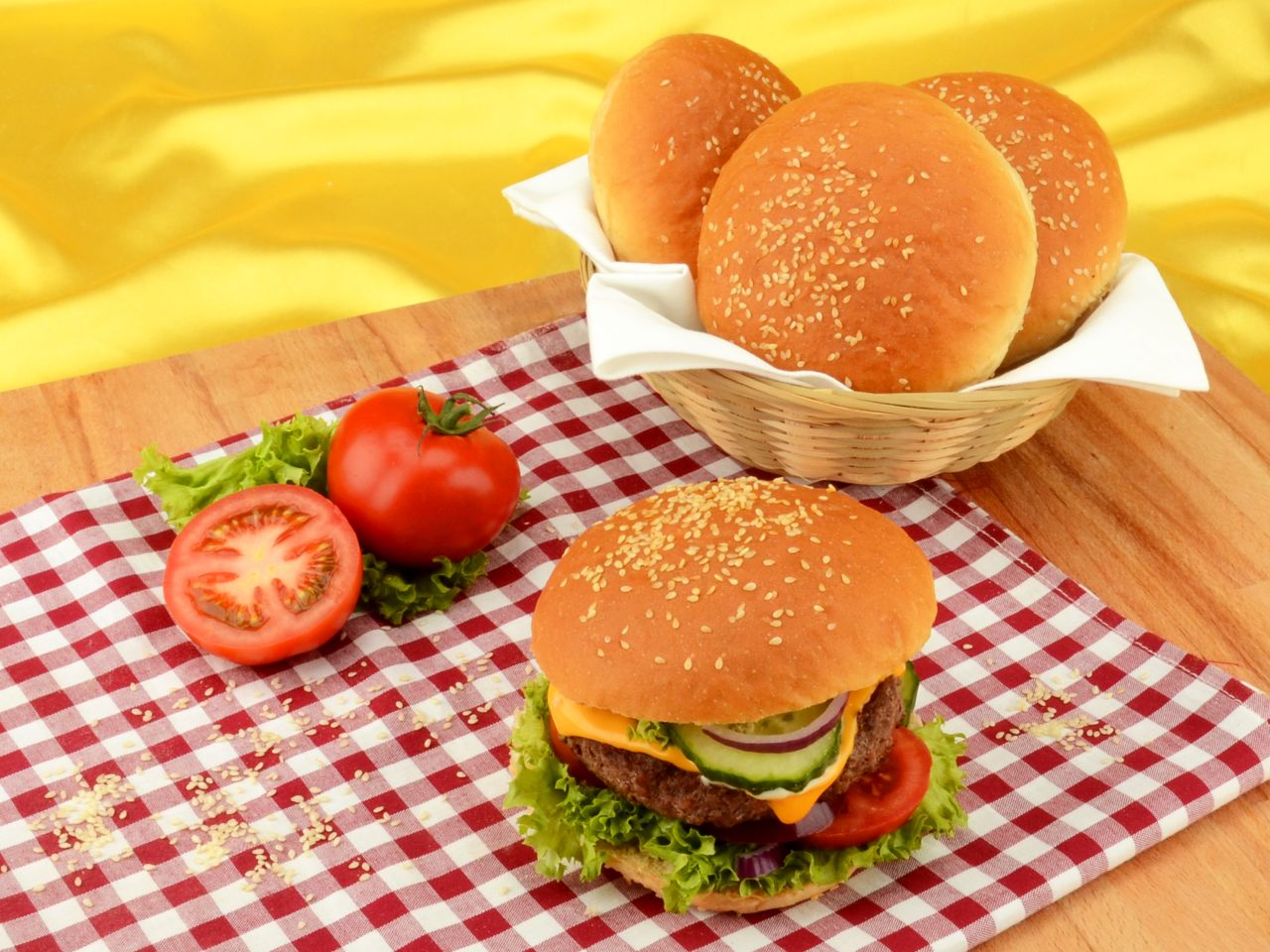 backmischung burger buns 550g