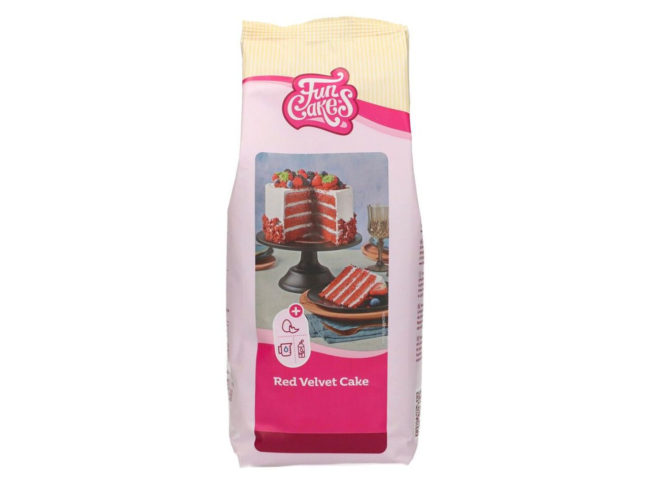 funcakes backmischung red velvet cake 1kg