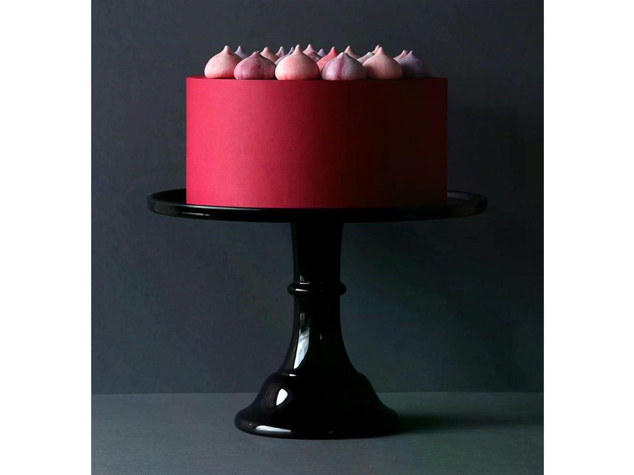 tortenstaender modern style 30cm schwarz