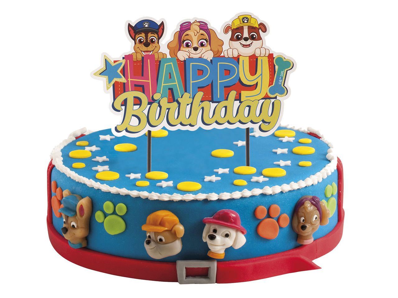 cake topper papier paw patrol 16 5x15cm