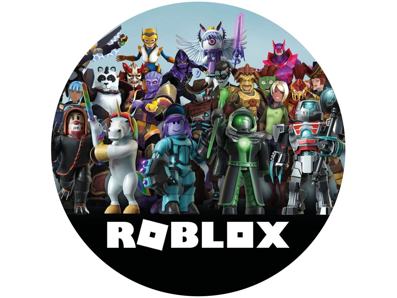 tortenaufleger roblox 3 rund 20cm