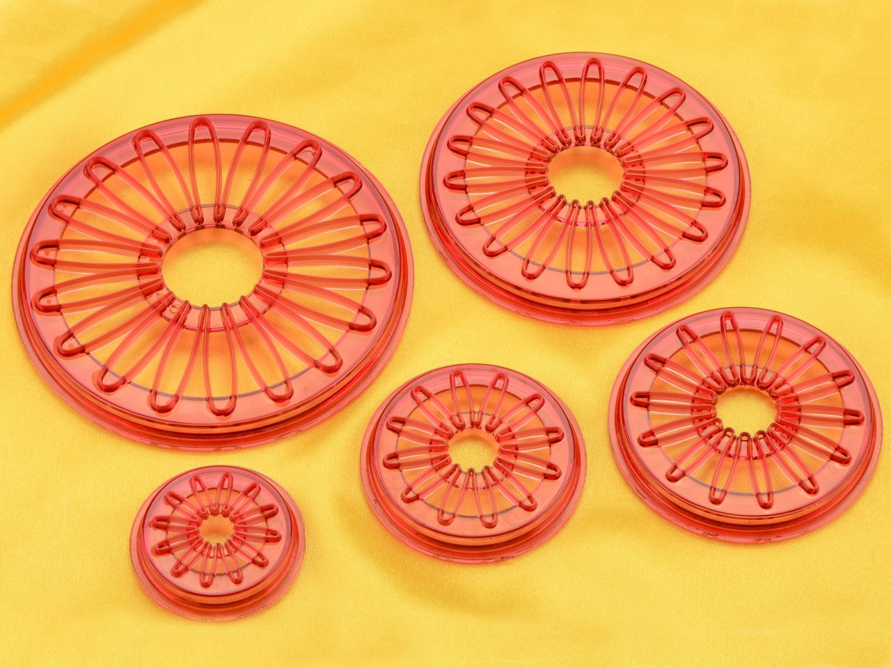 cutter set sunflower 5 pieces