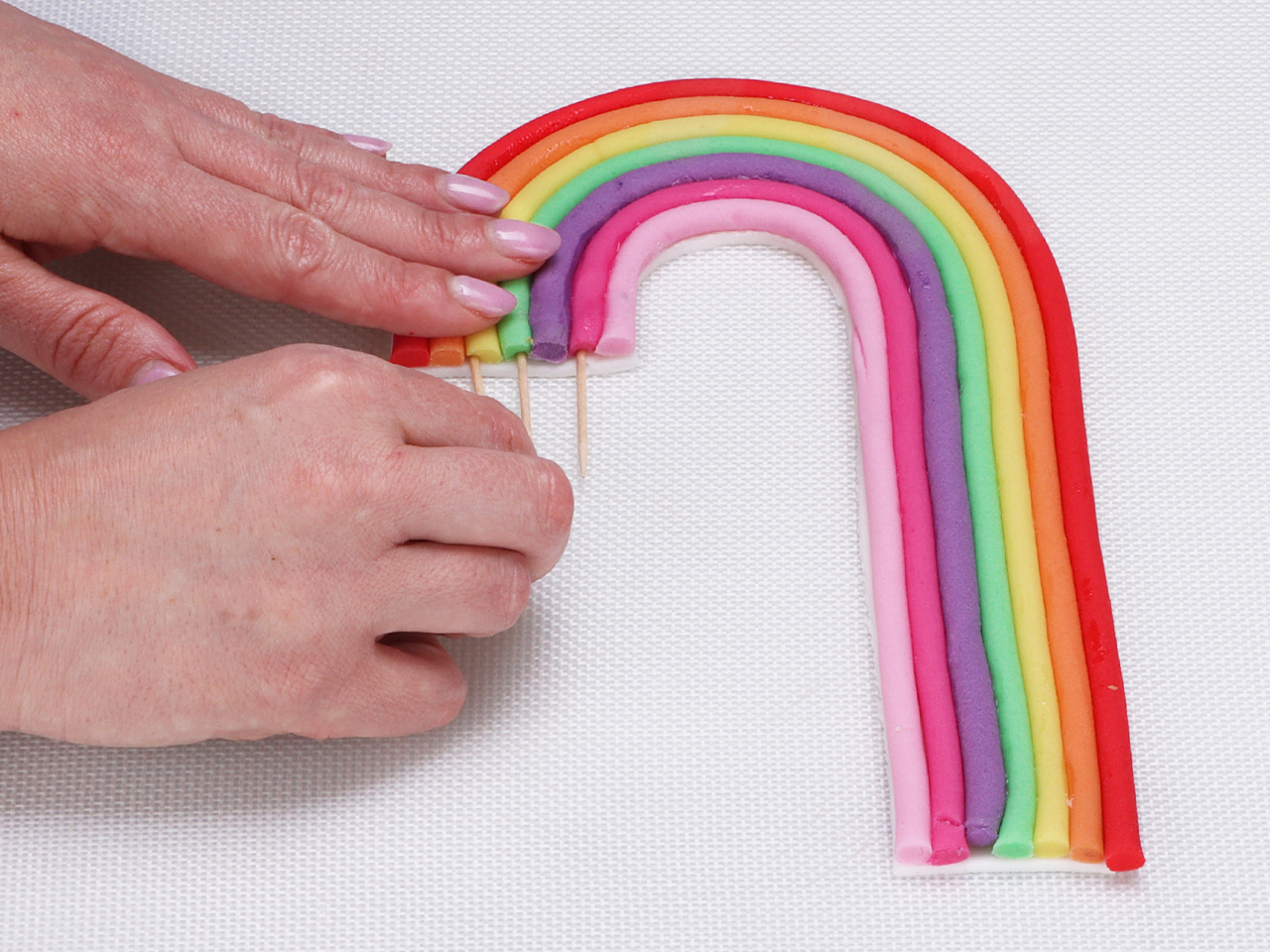 regenbogen modellieren anleitung