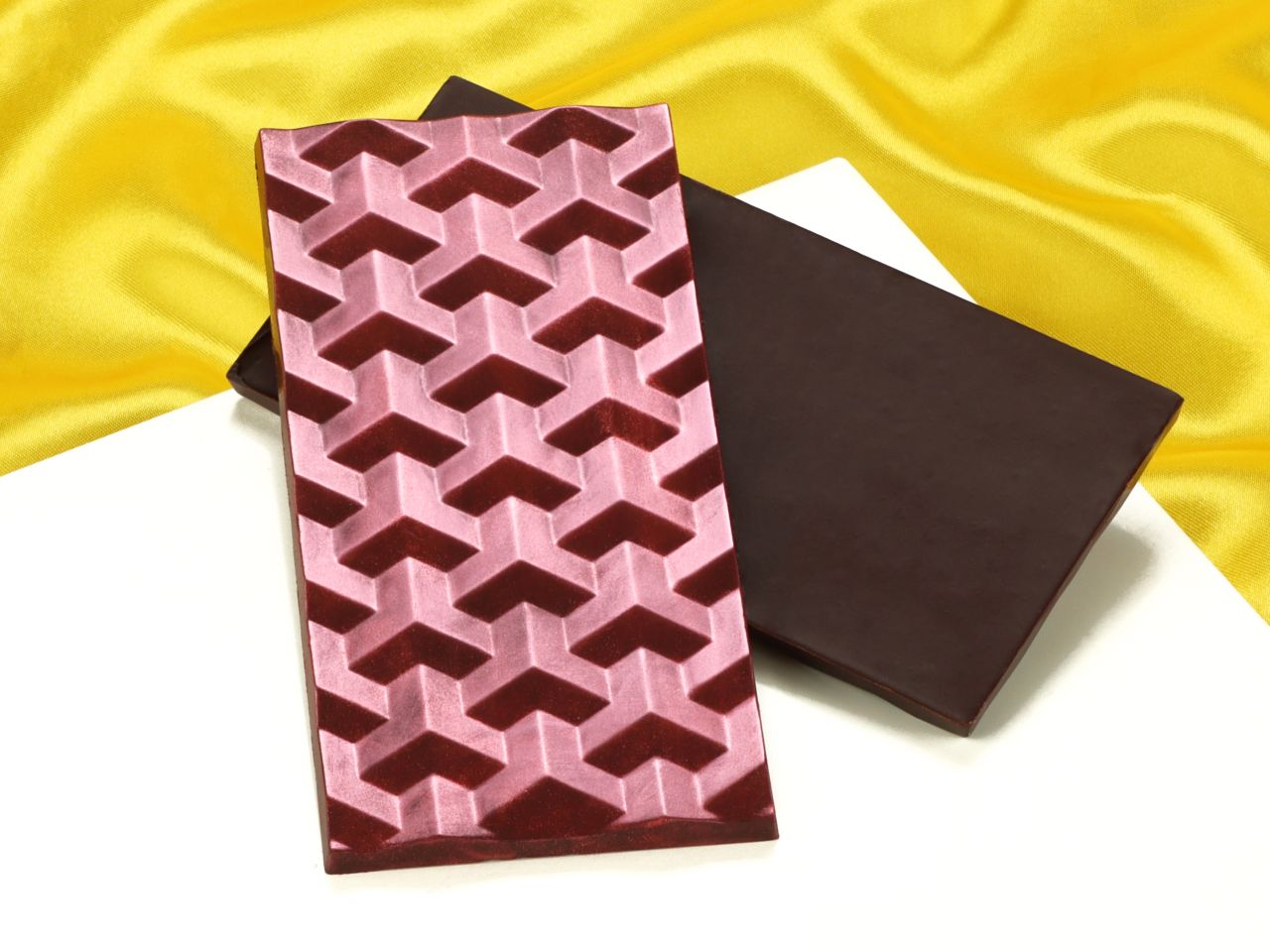 schokoladenform tafel kubus