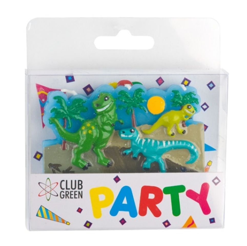geburtstagskerzen dinosaurier