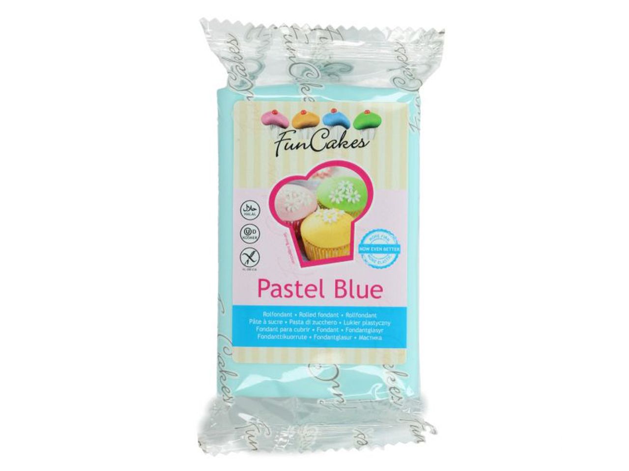 funcakes fondant pastellblau 250g