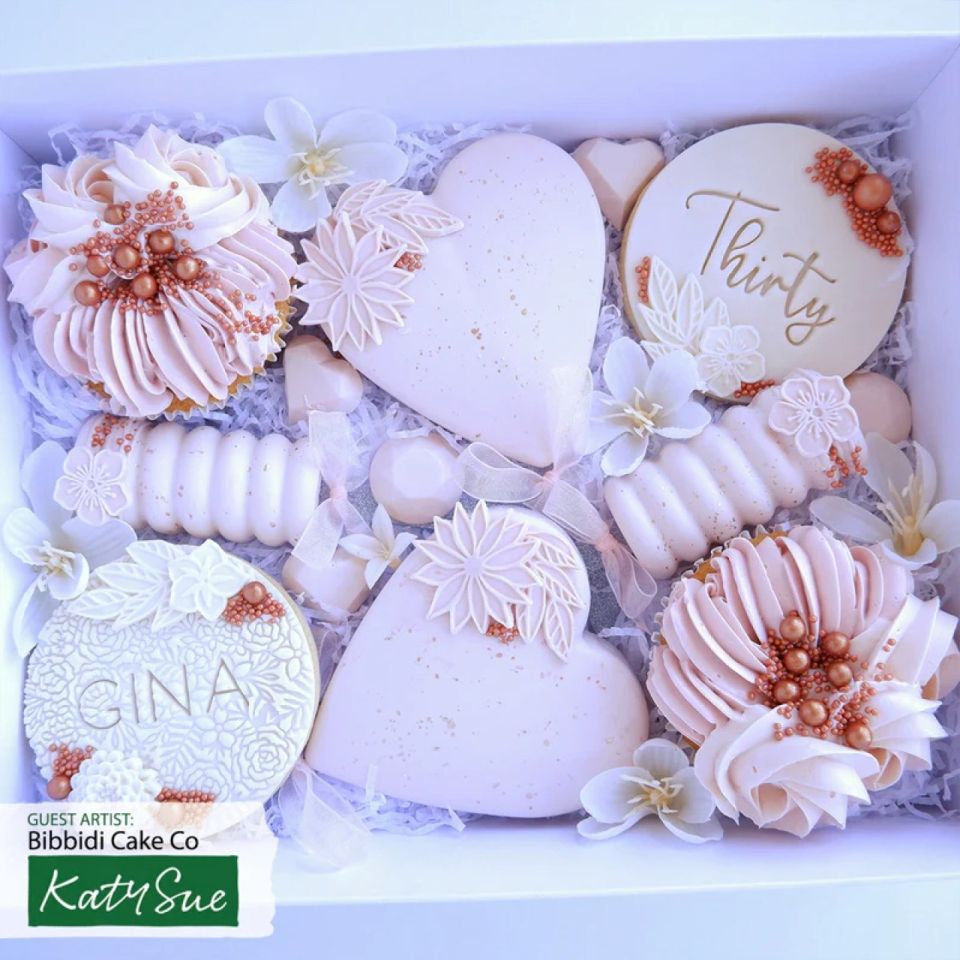 fondant mould romantic daisy