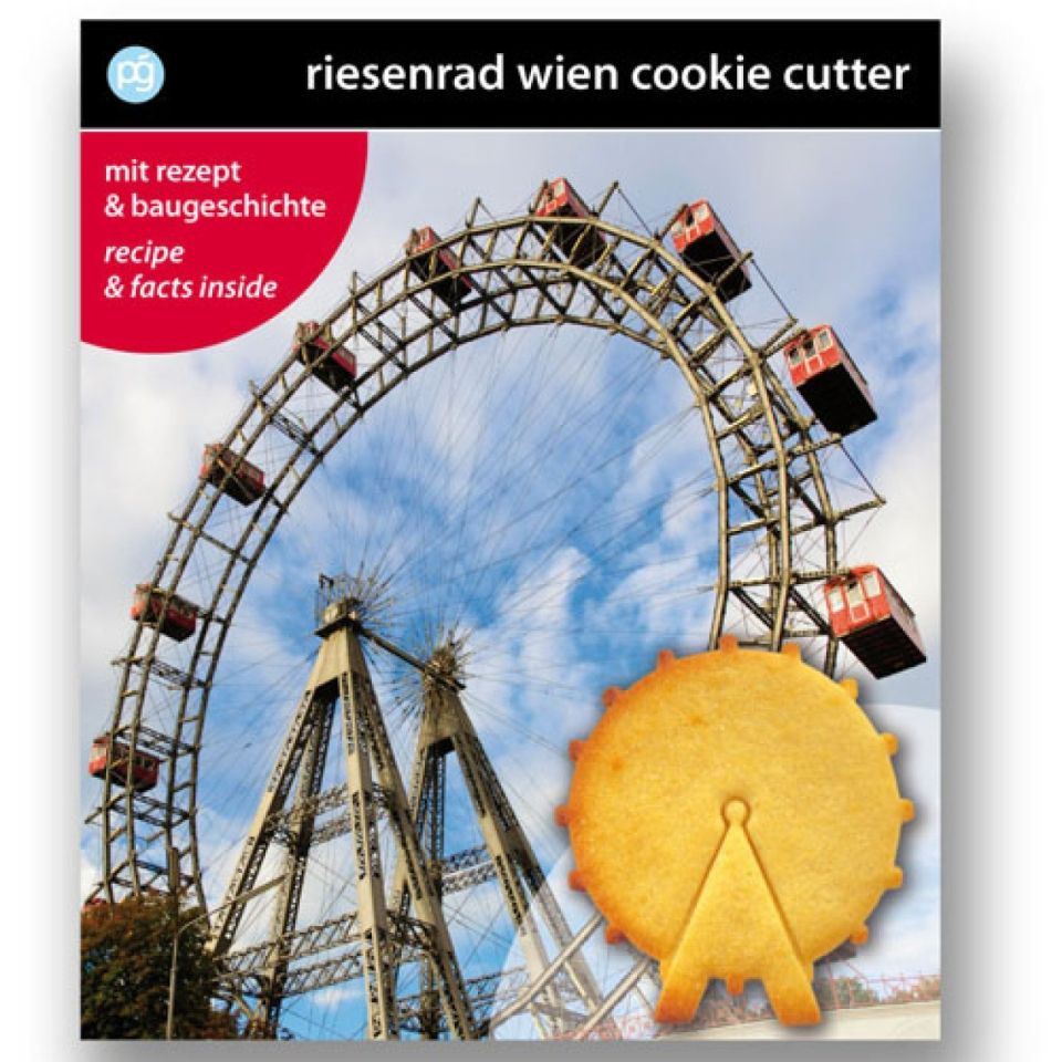 vienna ferris wheel cookie cutter red