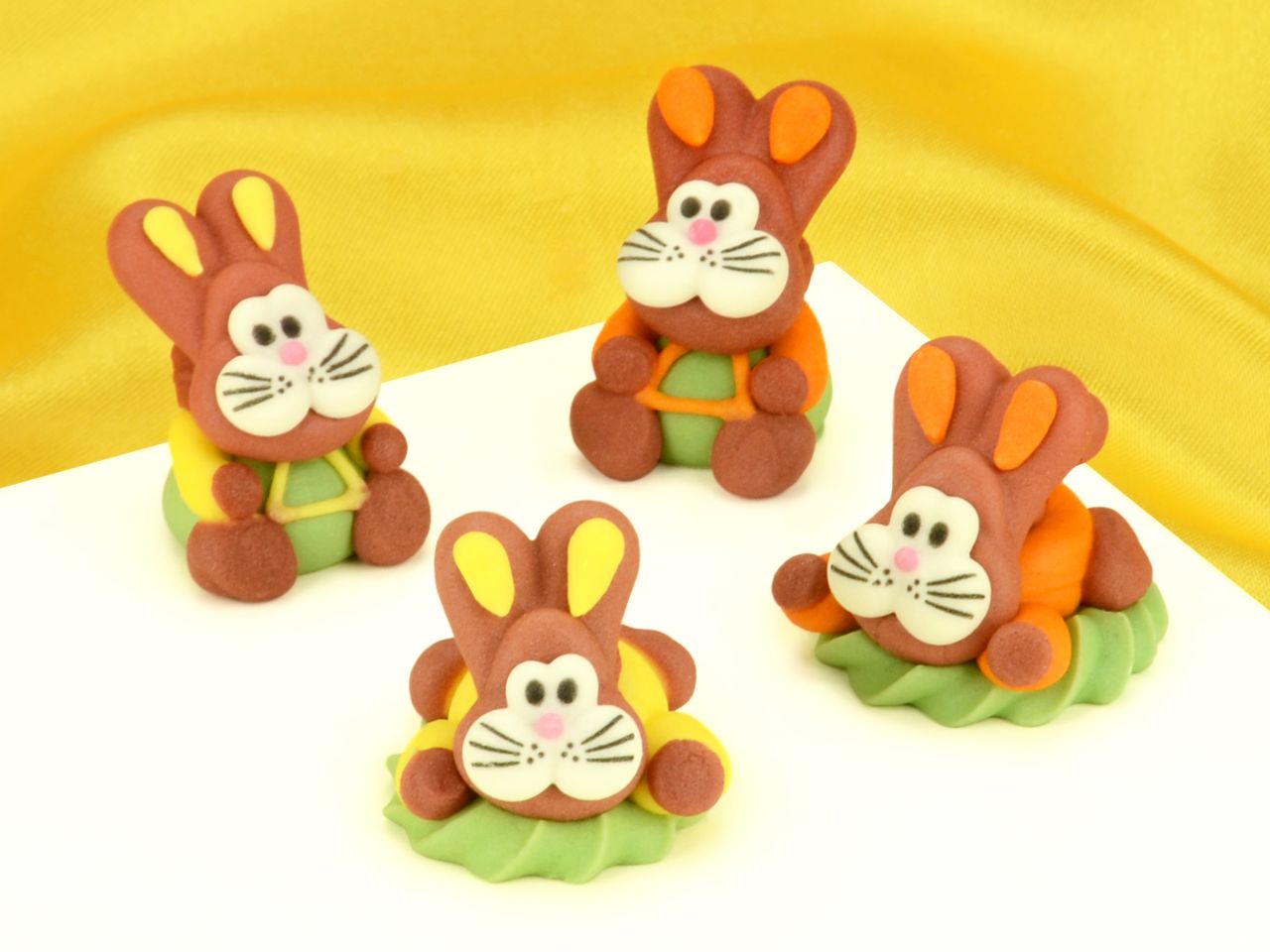 bunnies sugar 4 pieces