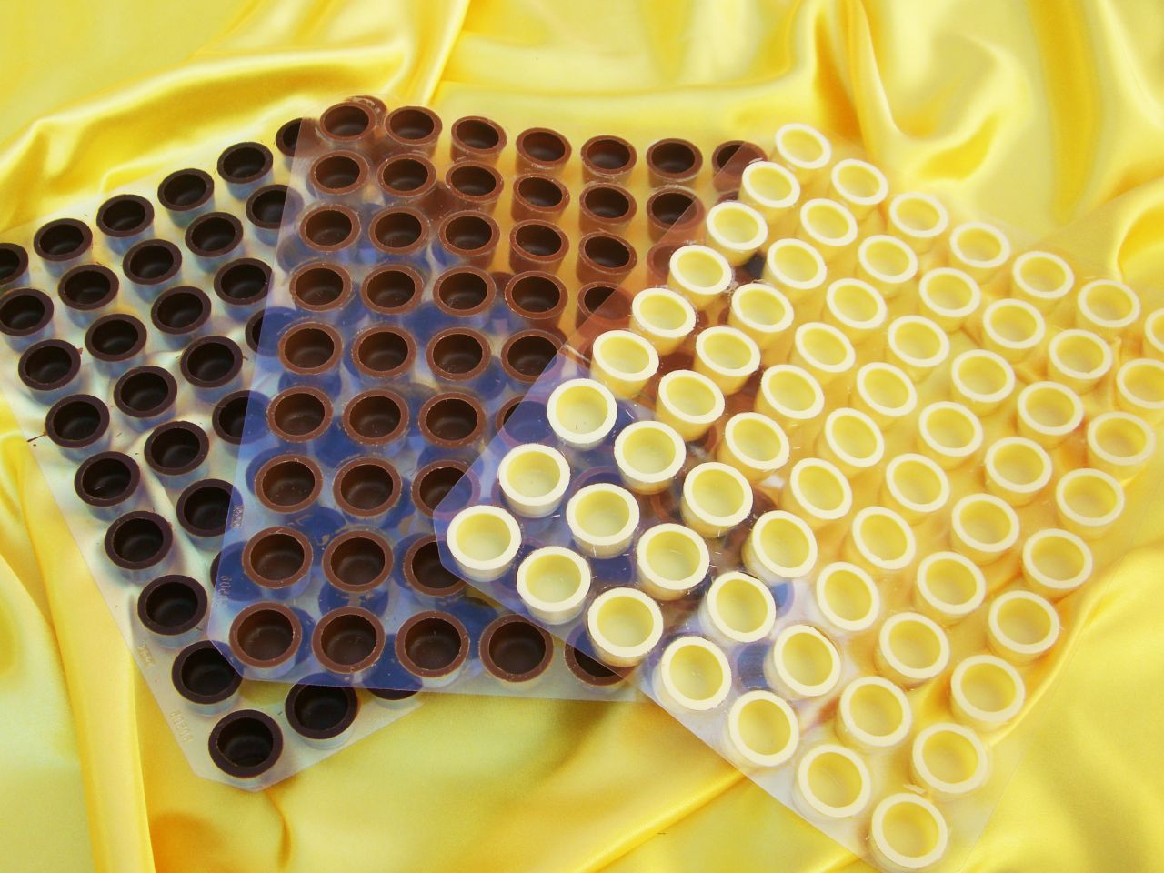 1 sheet circular shells white